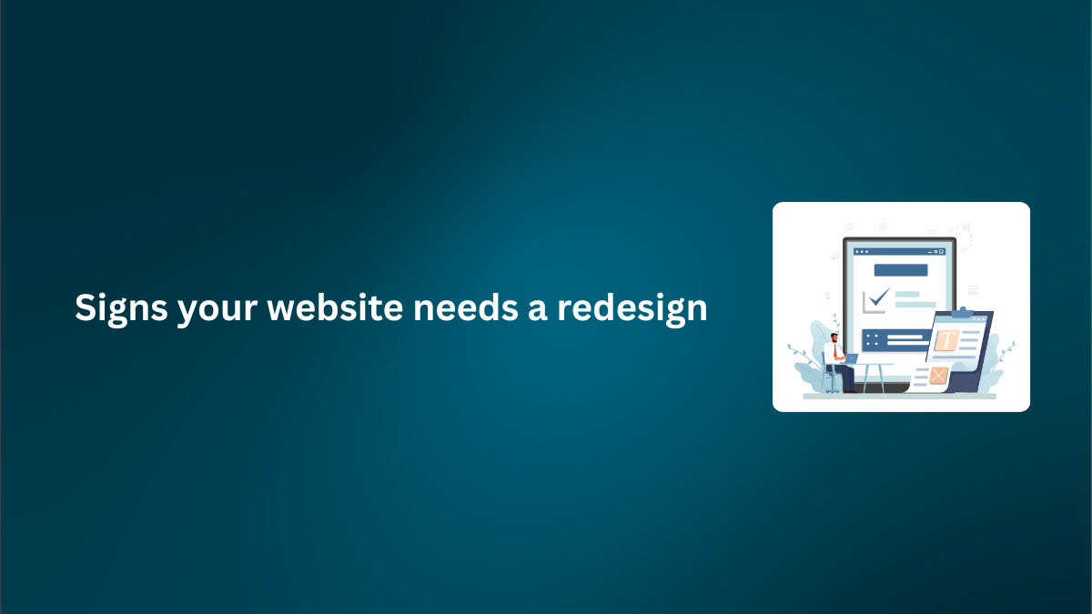 signs your website needs a redesign